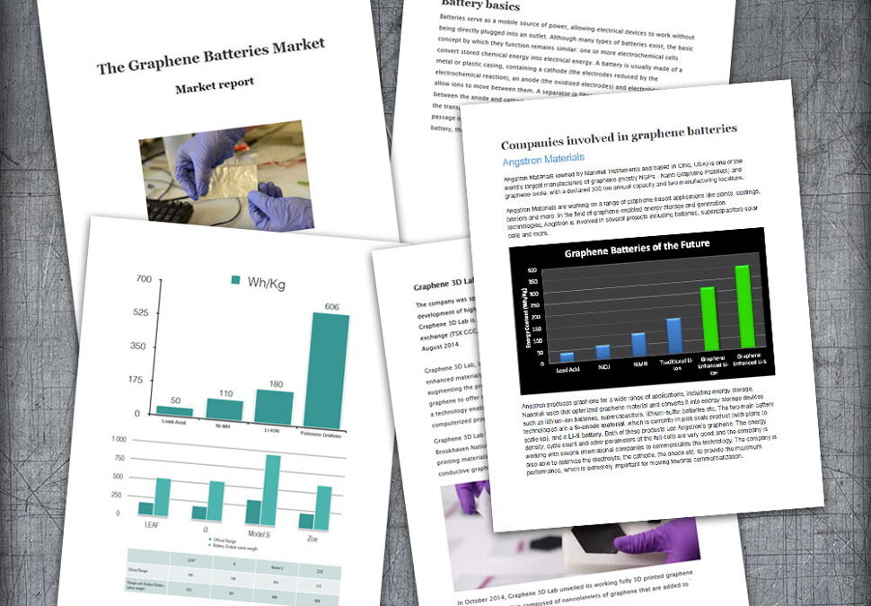 We released a new edition of our Graphene Batteries Market Report