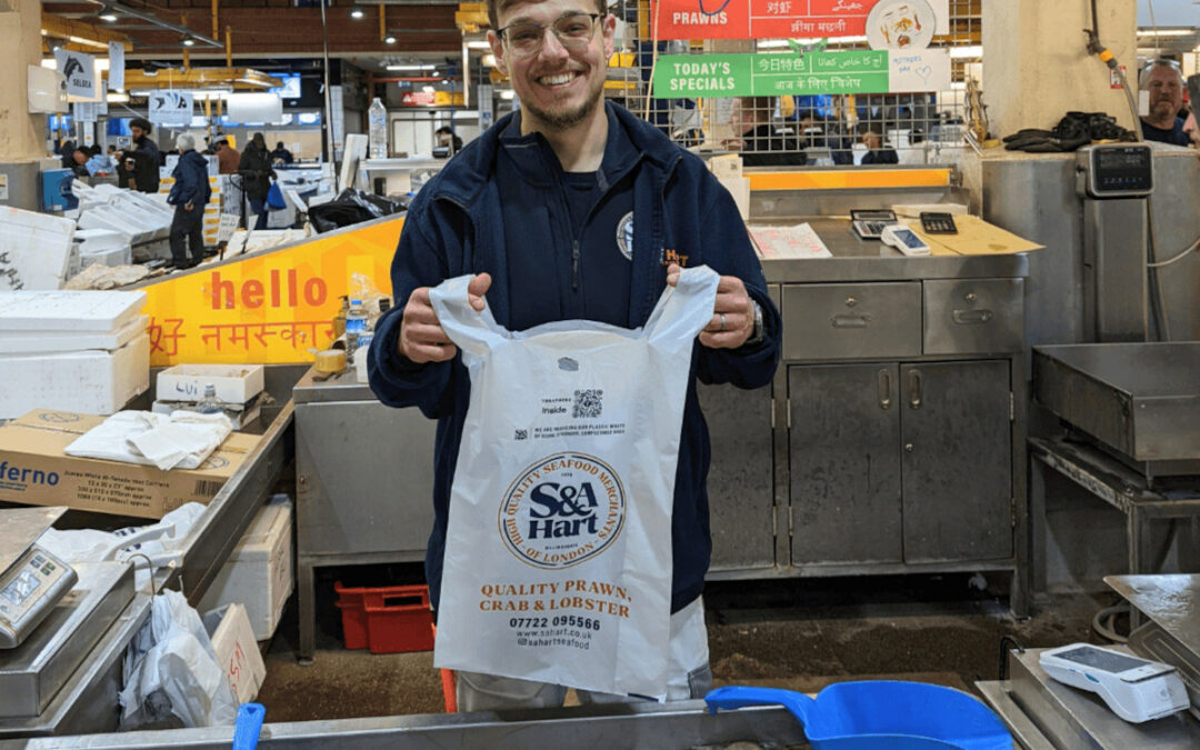 Toraphene’s graphene-enhanced bags replace ordinary plastic bags at London’s S. & A. Hart